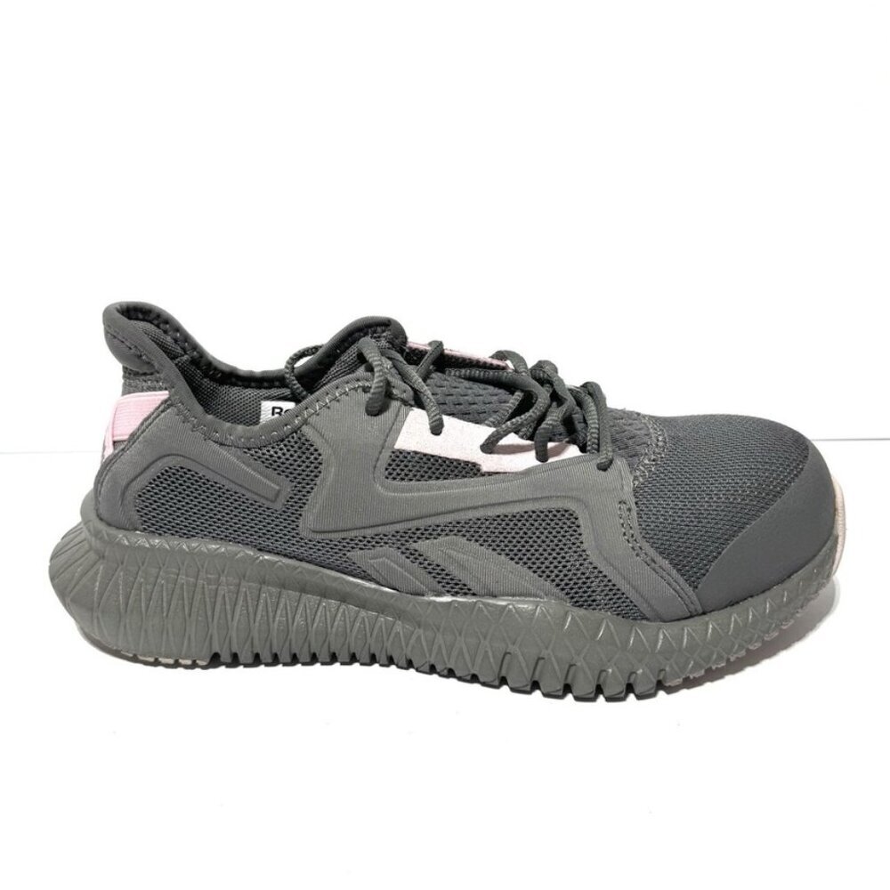 Reebok Womens Flexagon 3.0 Work Sneaker Gray Size 6.5W